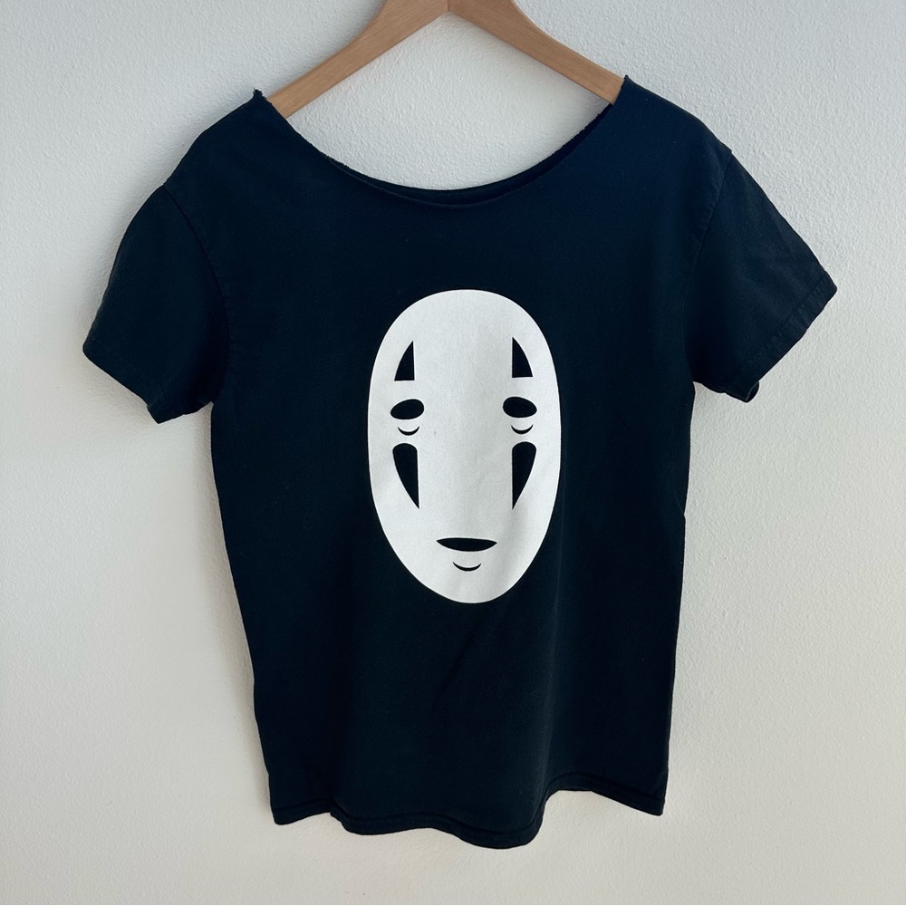 Spirited Away Off The Shoulder No Face Anime Graphic tee
